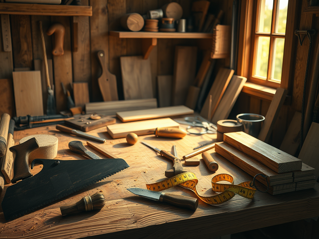 The Raw Scent of Potential: Essential Tools for the Beginner Woodworker